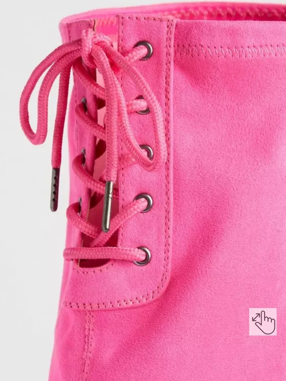 Torrid Over-the-Knee Pink Platform Heel Boots (WW)